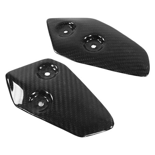 Protecteur De Pedale De Moto En Fibre De Carbone, Repose-Pieds Arriere, Plaques De Talon, Remplacement Pour Mt-07 2013-2016