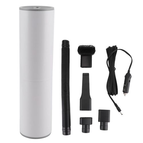 Aspirateur A Main Pour Voiture, Double Usage, Aspiration Puissante, Universel, Blanc