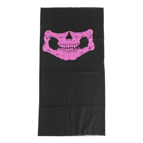 Lot De 2 Foulards Sans Coutures En Forme De Tete De Mort Pour Le Cyclisme Et La Moto (Violet)