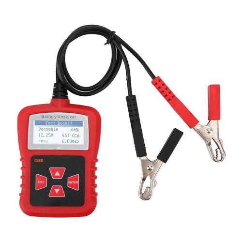 Testeur De Batterie De Voiture 12 V, Analyseur De Charge Numerique Pour Motos, Camions, Vtt, Suv, Bateaux, Yachts