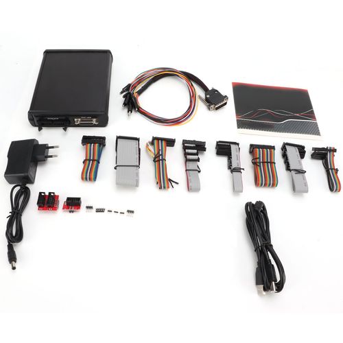 Outil de programmation ECU V7.020, kit de diagnostic automobile a jetons illimites avec PCB rouge, prise US 100-240 V pour camions et tracteurs