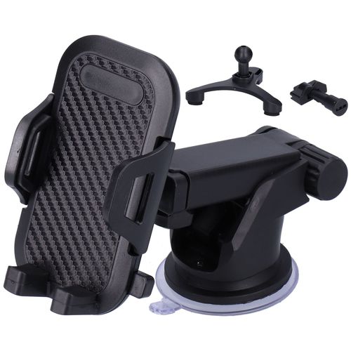 Support De Telephone Portable Telescopique Rotatif A 360 Degres, Ventouse, Support Universel Pour Grille D'aeration
