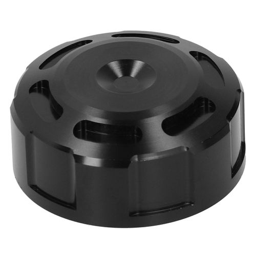 Bouchon De Reservoir De Liquide De Frein Arriere En Alliage D'aluminium, Couvercle De Reservoir D'huile Pour Yamaha Mt-125 Yzf-R1 Yzf-R25 (Noir)