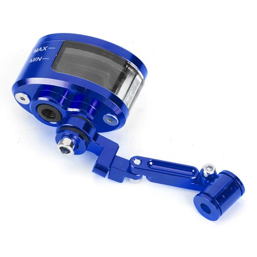 Reservoir De Liquide De Frein Avant En Aluminium Cnc Pour Moto, Ensemble De Coupelles D'huile Pour Kawasaki Zx 6r, 9r, 10r, Bleu
