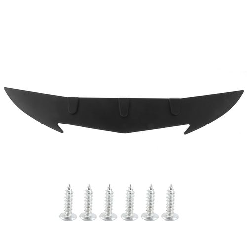 Becquet Avant, Levre De Menton, Pare-Chocs, Protection De Carrosserie, Garniture, Diffuseur Universel, Noir Mat