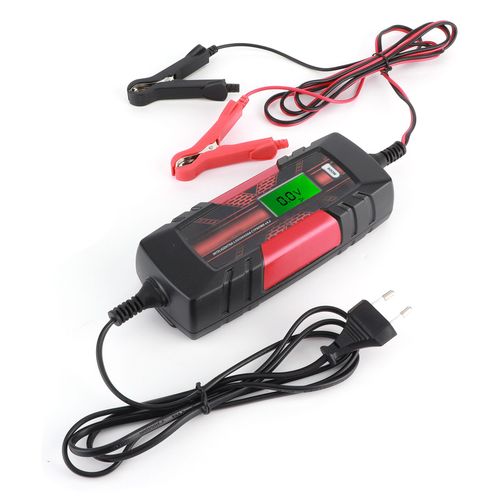 Chargeur De Batterie Intelligent, Entretien Electronique, Auto Moto, 6-12 V, Etanche Ip65, Prise Ue 110-240 V