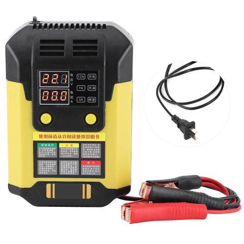 Chargeur De Batterie De Voiture 12-24 V 20-200 Ah, Outil De Reparation D'impulsions Intelligent Cn 160-250 V