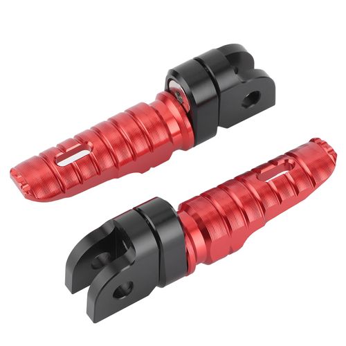 Paire De Repose-Pieds Avant Pour Moto Honda Cb125r, Cb300r, Cb1300sf, Cb600fr, Rouge