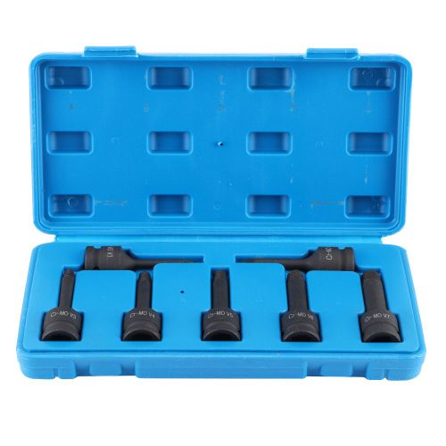 Extracteur De Boulons Endommages A Tete Carree De 1/2 Po 12,5 Mm, 7 Pieces/Ensemble, Outil De Retrait Facile Pour Filetage De Vis, Goujon Casse