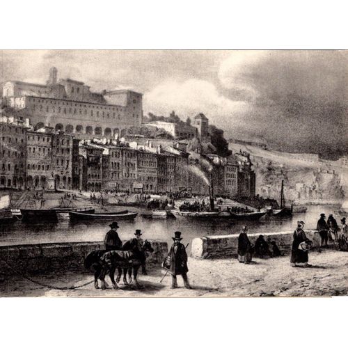 Carte Postale 2 Volets Lyon D'Autrefois - Ancien Couvent Des Carmes Des Chaux
