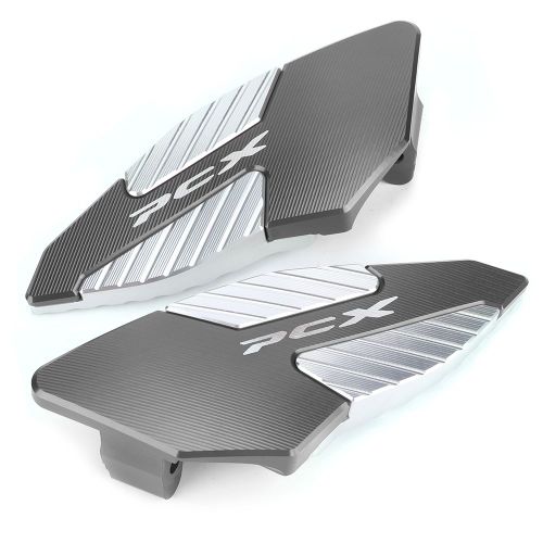 Repose-Pieds Arriere Pliables En Alliage D'aluminium Pour Moto Honda Pcx150 Pcx125 18-19, Titane