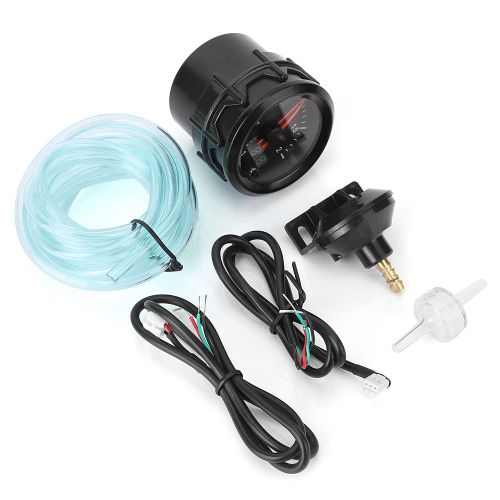 Manometre de pression d'air a vide 2 pouces 52 mm DC 12 V