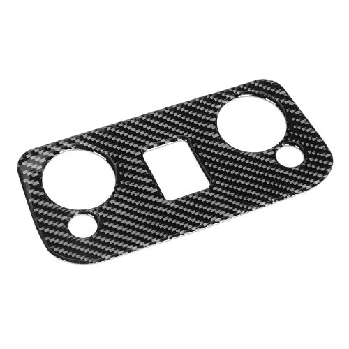 Garniture De Panneau De Commande De Lampe De Lecture En Fibre De Carbone Pour Mustang 2015-2019 (Conduite A Gauche)