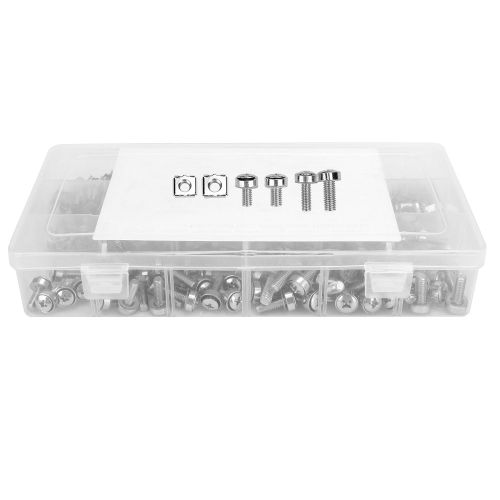 Lot De 100 Ecrous Cage M5/M6, Vis De Montage Pour Bateau, Voiture, Camion, Accessoire Pratique