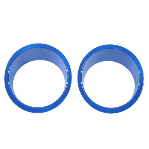 Lot De 2 Caches De Phares Avant Pour Jeep Wrangler 2007-2017, Bleus