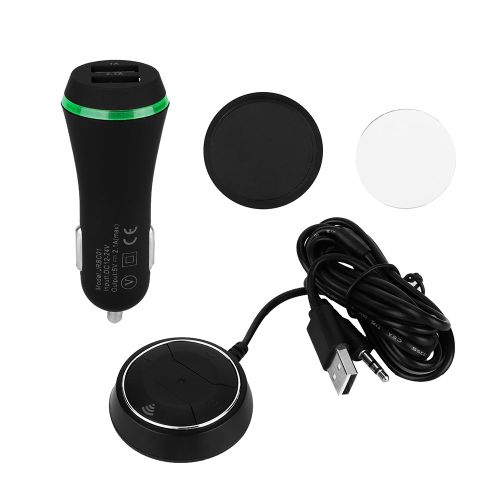 Recepteur de musique Bluetooth 4.0 pour voiture, lecteur mains libres, haut-parleur avec fonction NFC