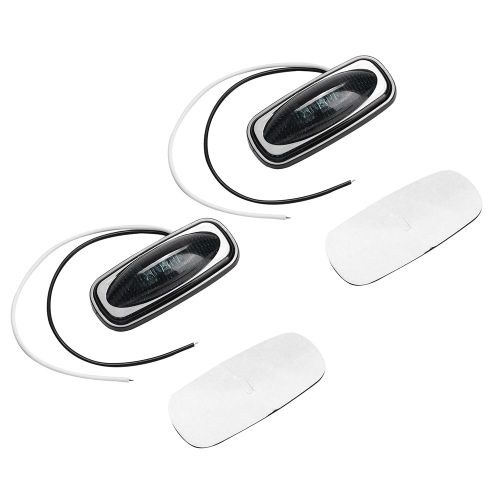 Feux De Position Lateraux A 3 Led Pour Camion Dodge Ram 3500 03-09 (Lumiere Blanche)