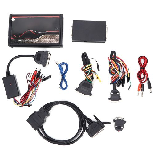Outil de programmation gratuit avec jetons illimites OBD2 EU Master Online et kit d'accessoires