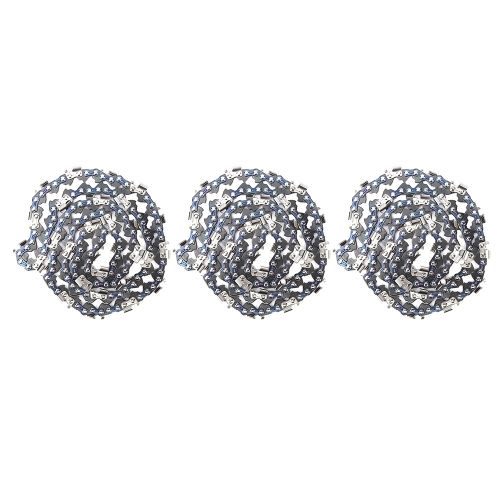 Lot de 3 chaines de tronconneuse 325 058 76DL pour Baumr-Ag SX62, plaque de guidage de 20 pouces, accessoires automobiles