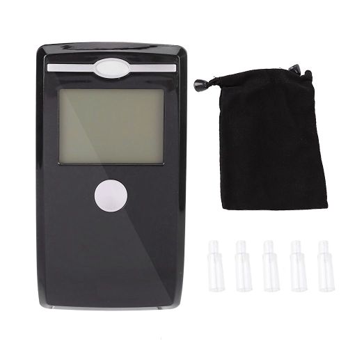 Ethylotest Portable A Affichage Led A Trois Chiffres Avec 5 Buses