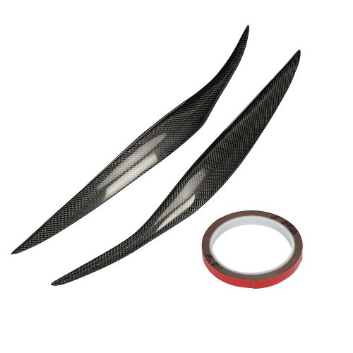 Lot De 2 Autocollants En Fibre De Carbone Pour Phares De Voiture, Pour Ford Fiesta (Fibre De Carbone)