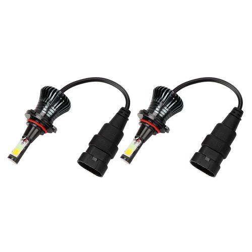 Kit De Conversion De Phares Antibrouillard Led Ultra-Lumineux Pour Voiture, 2 Pieces, 80 W, Ampoules 9005/9006