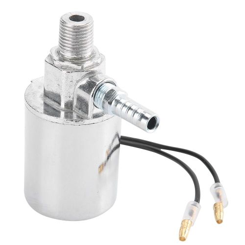 Electrovanne electrique en alliage d'aluminium 12 V/24 V, grand interrupteur de vanne d'air