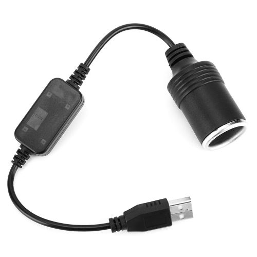 Cable D'alimentation Convertisseur D'interface Usb Vers Prise Allume-Cigare 12 V
