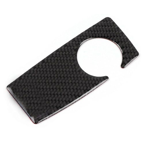 Autocollants De Cadre De Garniture De Panneau De Levier De Vitesse En Fibre De Carbone Pour Voiture Serie 5 Gt X3 X4 09-16