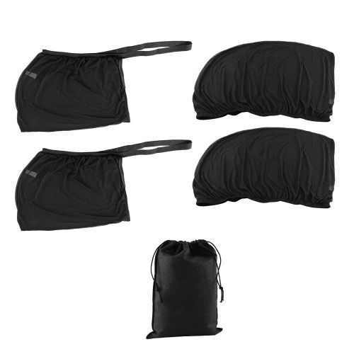 Lot De 4 Pare-Soleils Pour Vitres Avant Et Arriere De Voiture, Protection Uv, Protection Contre Les Parasites