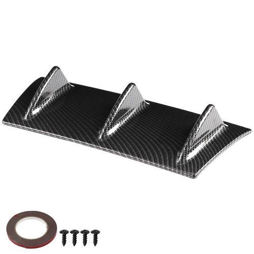 Diffuseur Universel De Pare-Chocs Arriere De Voiture En Fibre De Carbone (S)