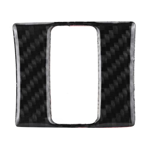 Autocollant En Fibre De Carbone Pour Bouton De Voyant D'avertissement De Voiture, Compatible Avec Mazda3 Axela 2013-2018