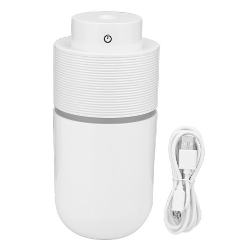 Humidificateur d'air multifonction pour voiture, vaporisateur d'aromes, mini purificateur USB, nettoyant universel (blanc)