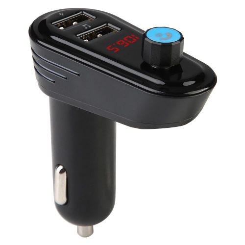 Lecteur MP3 de voiture mains libres Transmetteur recepteur FM Chargeur de voiture USB