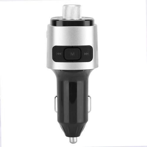 Chargeur De Voiture Usb A Charge Rapide Qc3.0, Transmetteur Fm Stereo Mains Libres Bt, Lecteur Mp3, Kit De Voiture