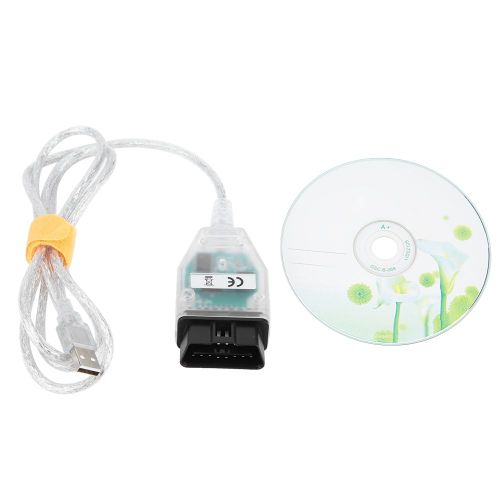 Cable De Diagnostic De Voiture Avec Connecteur Usb Obd2 Inpa K+Can K+Dcan Con Pour Bmw 1998-2008