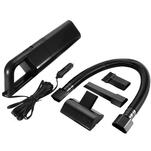 Mini Aspirateur Portable Pour Voiture 12 V 90 W, Cable Universel, Attrape-Poussiere, Noir