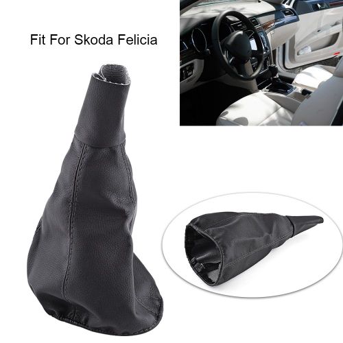Soufflet De Levier De Vitesse En Cuir Pu, Housse Anti-Poussiere De Remplacement Pour Skoda Felicia