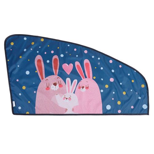 1 Paire De Rideaux Pare-Soleil Magnetiques Pour Vitres Avant Gauche/Droite De Voiture, Motif Dessin Anime #3