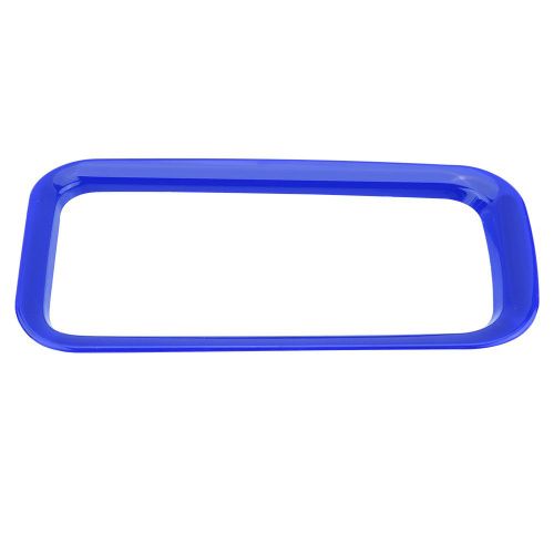 Garniture De Cadre De Boite De Changement De Vitesse Interieur De Voiture Pour Jeep Wrangler 2012-2017, Bleu