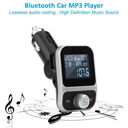Kit chargeur voiture sans fil Bluetooth mains libres Transmetteur FM Lecteur MP3 3.1A Double USB