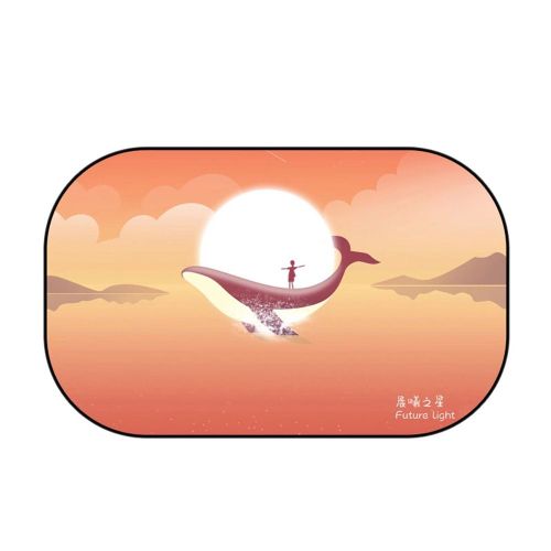 Pare-Soleil Pour Vitres Laterales De Voiture, 31 X 49 Cm, Rideau Electrostatique Auto-Adhesif #1