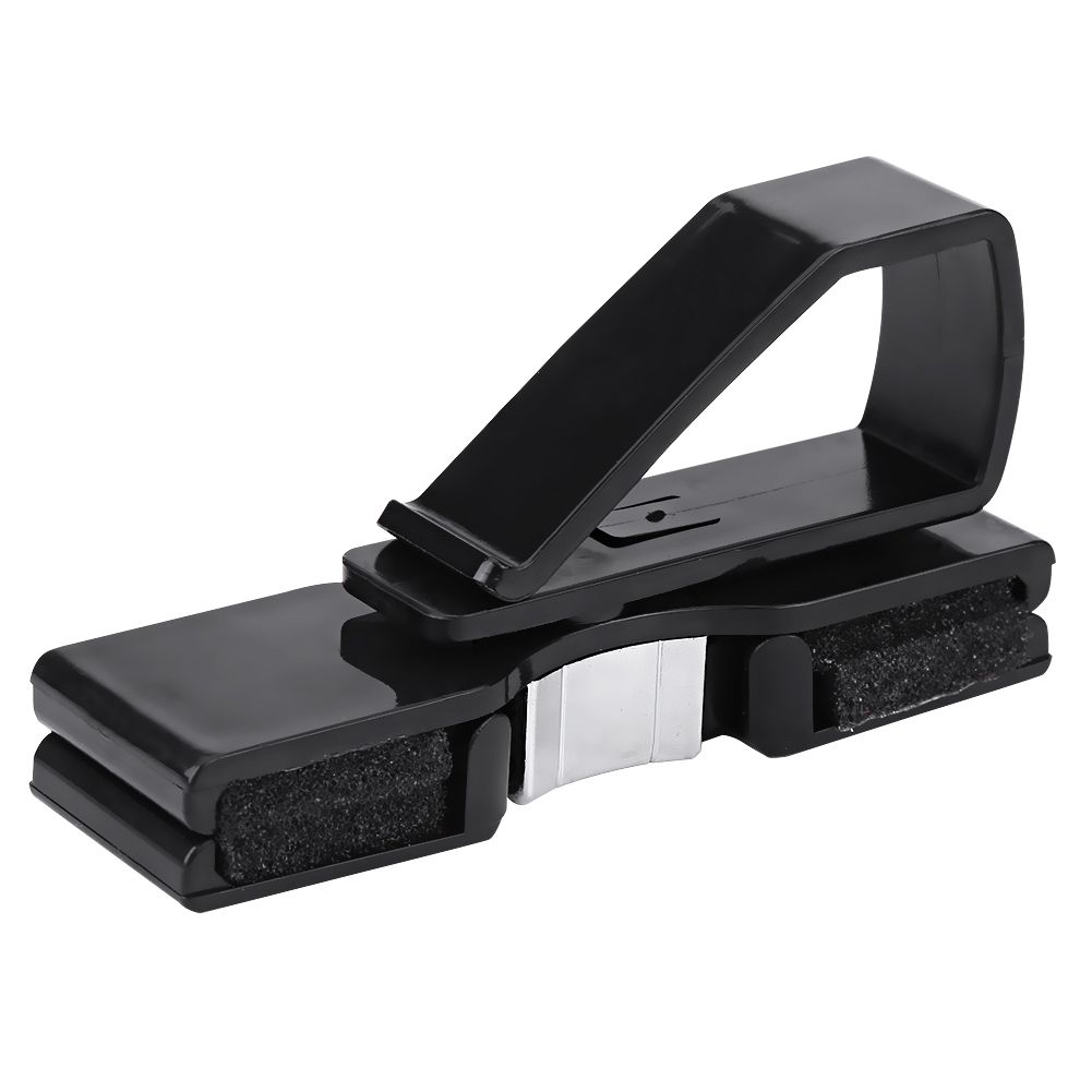 Porte-Lunettes De Soleil Pour Voiture, Lunettes, Recu, Ticket, Carte, Clip Noir