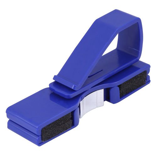 Porte-Lunettes De Soleil Pour Voiture, Lunettes, Recu, Ticket, Carte, Clip Bleu