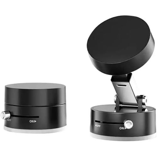 Eryi-Support Téléphone À Ventouse Pour Iphone, Compatible Magsafe, Support Portable Avec Aspiration Sous Vide, Adsorption, Antidérapant, Réglable, Rotatif À 360°, Aimant Puissant