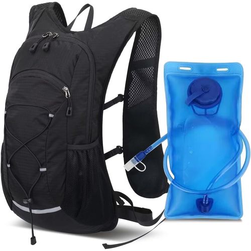 Eryi-Gilet De Course Pour Homme Et Femme Avec Sac À Dos D'hydratation De 2 L, Sangles De Poitrine Réglables, Sac À Dos Ultra Léger Avec Poche D'hydratation, Sac À Dos De Course Pour La Course, Le Cam