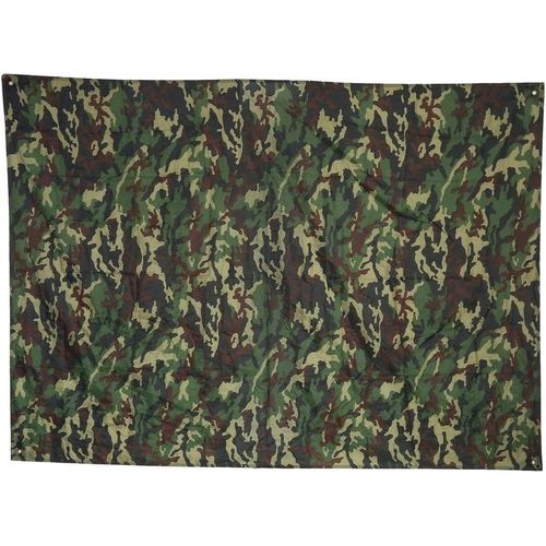 Eryi-Bâche De Tente, Bâche Multifonctionnel Camouflage Tente De Camping Imperméable Tarp Étanche Camping Ultraléger Tente Pour La Randonnée En Plein Air