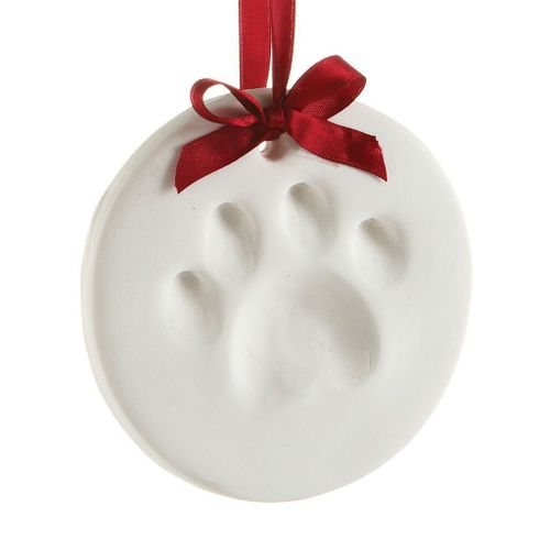 Pearhead Pawprints Hanging Ornement Holiday