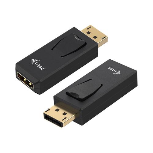 i-Tec - Adaptateur vidéo - DisplayPort mâle pour HDMI femelle