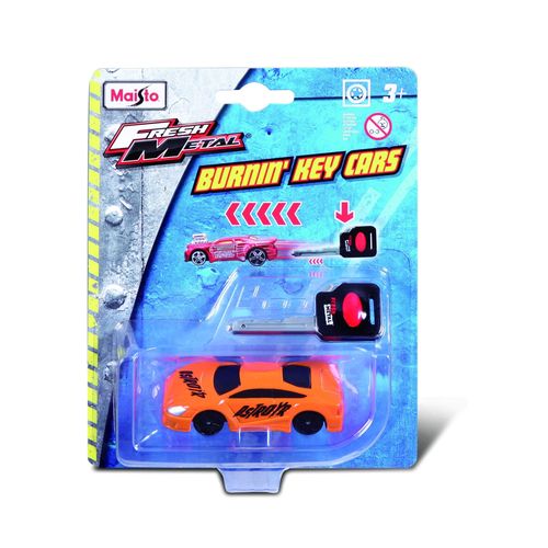 Véhicules Miniatures Die Cast 1/72 Burning Key Cars - Véhicule Avec Mini Lanceur